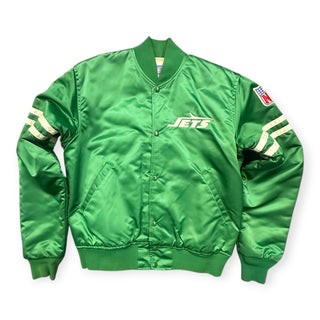 80s NY Jets Starter Satin Jacket size M