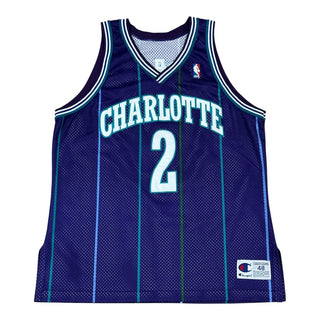 Authentic Hornets Larry Johnson Jersey size 48/XL