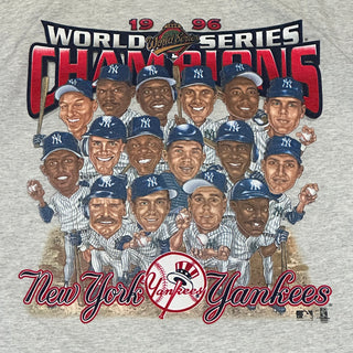 1996 New York Yankees World Series Champions Tshirt Sz XL