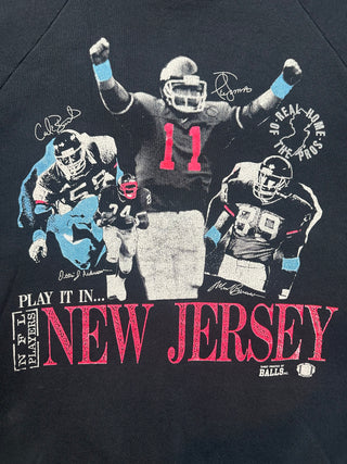 80s Giants Play It In NJ Crewneck size L