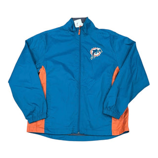 Miami Dolphins Track Jacket Sz L