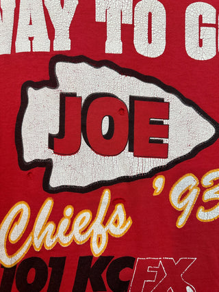 1993 Way To Go Chiefs Tshirt size L