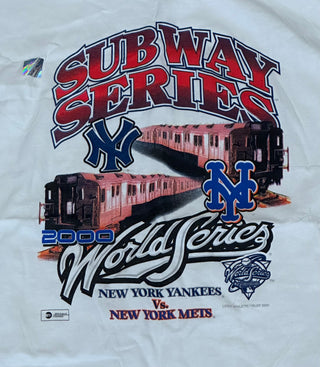 2000 Yankees vs. Mets Long Sleeve Shirt size XL subway series