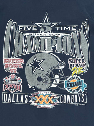 Dallas Cowboys Five Time Champions Tshirt Sz L (NJ)