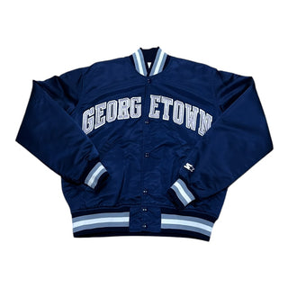 Georgetown Hoyas Satin Jacket Sz M