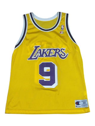 90s Lakers Nick “The Quick” Van  Exel Jersey size 44/L
