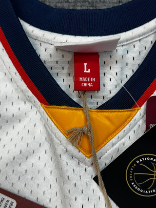 M&N Warriors Steph Curry Jersey size L