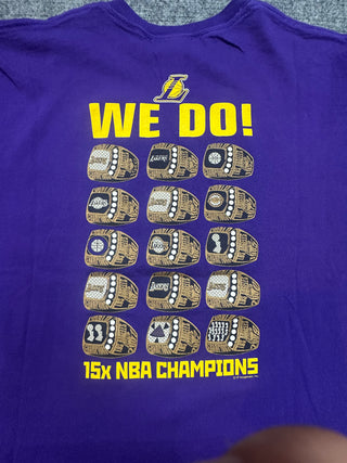 Got Rings? Lakers Tshirt size XL