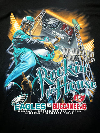 2003 Eagles Buccaneers Tshirt size 2X