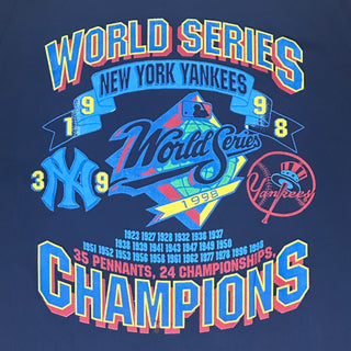1998 Yankees World Series Tshirt size XL