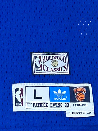 New York Knicks Patrick Ewing Swingman Jersey sz L
