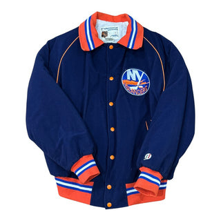 New York Islanders Wool Bomber Jacket Sz L