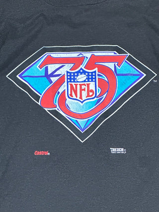 1994 NFL 75 Micro Striped Tshirt Sz XL