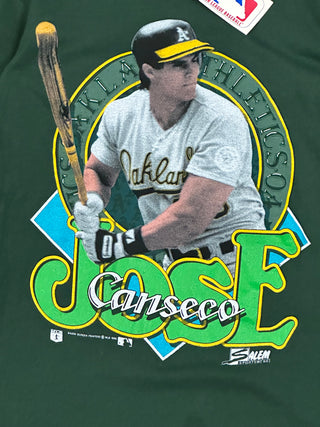 Oakland Athletics Jose Canseco Player Tshirt Sz S