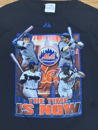 New York Mets The Time is Now Tshirt Sz M