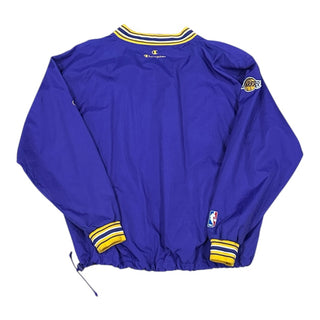 90s Lakers Champion Pullover Windbreaker Jacket size XL