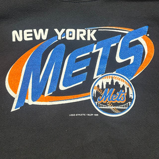 1999 NY Mets Logo Athletic Crewneck (Youth XL) size M