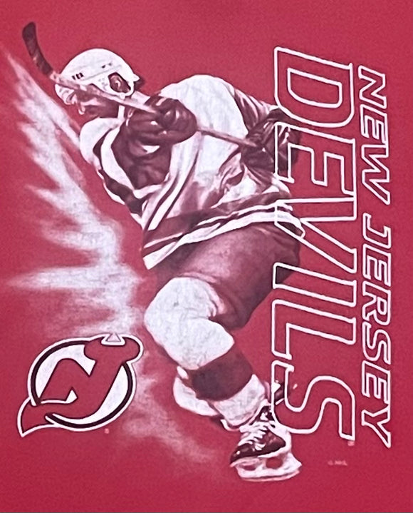 New Jersey Devils Slapshot Tshirt sz L