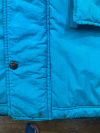 90s Charlotte Hornets Trench Coat size XL