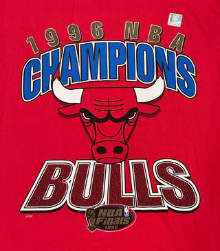 1996 Bulls Champions Tshirt size M