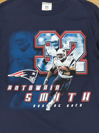 New England Patriots Antwan Smith Player Tshirt Sz L
