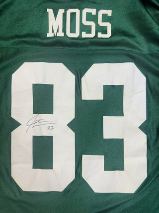Jets Santana Moss Signed Jersey size XL