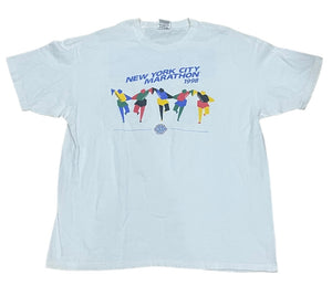 1998 New York City Marathon Tshirt Sz XL