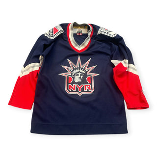Youth XL NY Rangers Liberty Blank Jersey