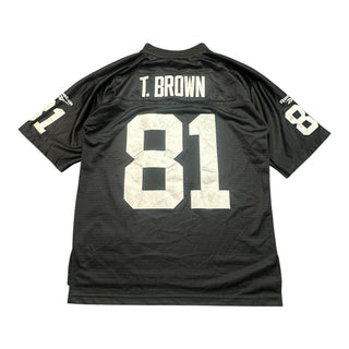 Swingman Raiders Tim Brown Jersey size M