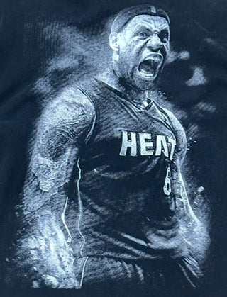 Miami Heat Lebron James Tshirt Sz L