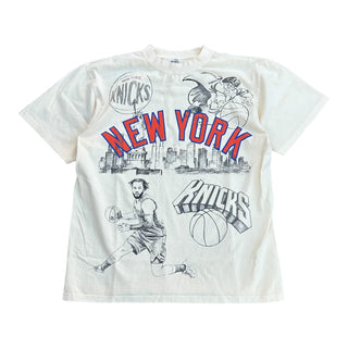 Retro Knicks Beige AOP Tshirt
