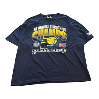 1995 Indiana Pacers Central Division Champions Tshirt Sz XL (MTS12)