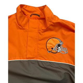 Cleveland Browns Pullover Windbreaker Jacket size M