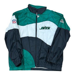 New York Jets Colorblock Windbreaker Sz L