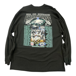 2004 Eagles NFC Champions Long Sleeve Shirt size XL