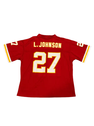 Woman’s Chiefs Larry Johnson Jersey size L