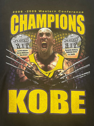 2008-09 Lakers Kobe Tshirt size XL