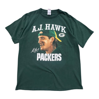 Packers AJ Hawks Big Head Tshirt size XL