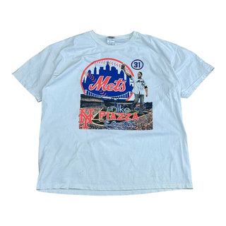 New York Mets Mike Piazza GOAT Catcher Tshirt Sz XXL