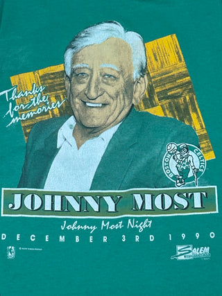 Boston Celtics Johnny Most Sports Channel Tshirt Sz XL (18)