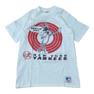 1990 Yankees Bugs Bunny What’s Up Doc Tshirt size L
