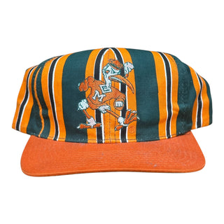 90s Miami Hurricanes Pinstripe SnapBack (VIV)