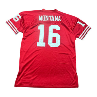 M&N Authentic Joe Montana 49ers Jersey size 52