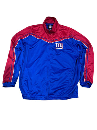 New York Giants Tradk Jacket Sz XXL (vg)