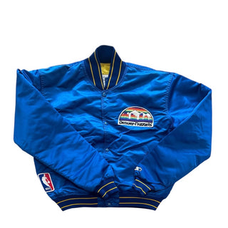 Denver Nuggets Satin Jacket Sz L (MJA14)