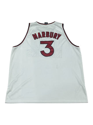 Authentic Knicks Marbury Hardwood Classic Jersey size 56/3X