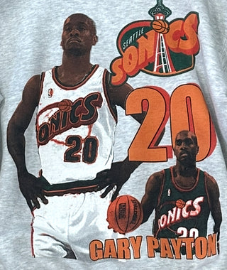 Seattle SuperSonics Gary Payton Crewneck sz M