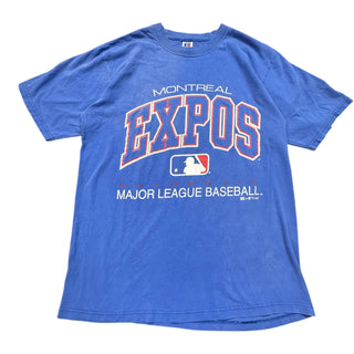 1996 Montreal Expos Arch Tshirt size L