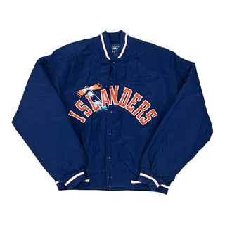 New York Islanders Lighthoise Bomber Jacket Sz L