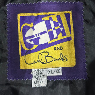 Vikings Suede Varsity Jacket size XL
